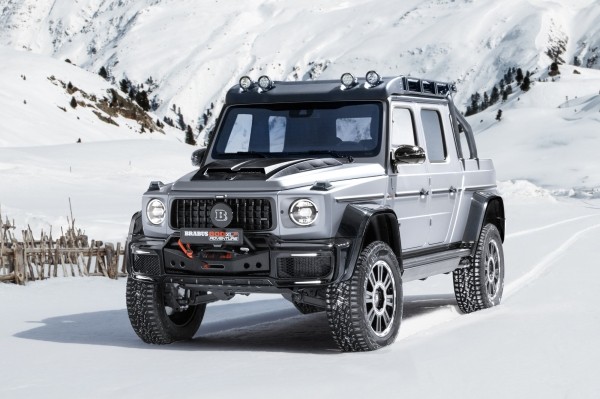 Brabus 800 Adventure XLP: пикап на базе нового «гелика» с 490-миллиметровым клиренсом