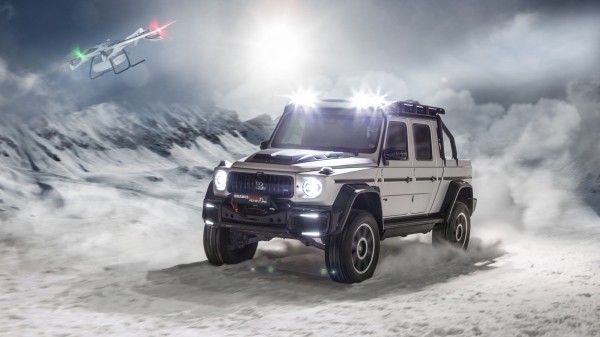 Brabus 800 Adventure XLP: пикап на базе нового «гелика» с 490-миллиметровым клиренсом