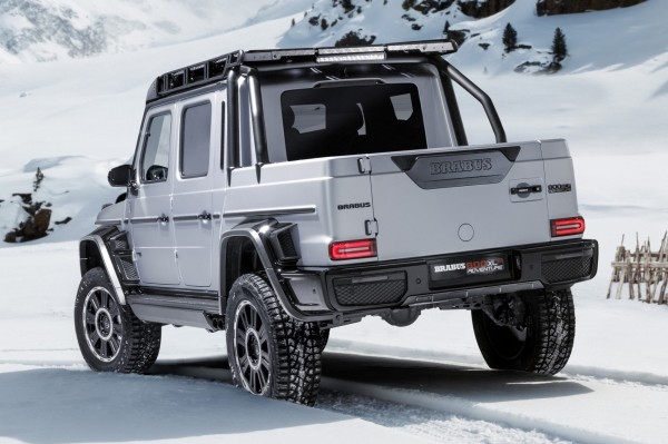 Brabus 800 Adventure XLP: пикап на базе нового «гелика» с 490-миллиметровым клиренсом